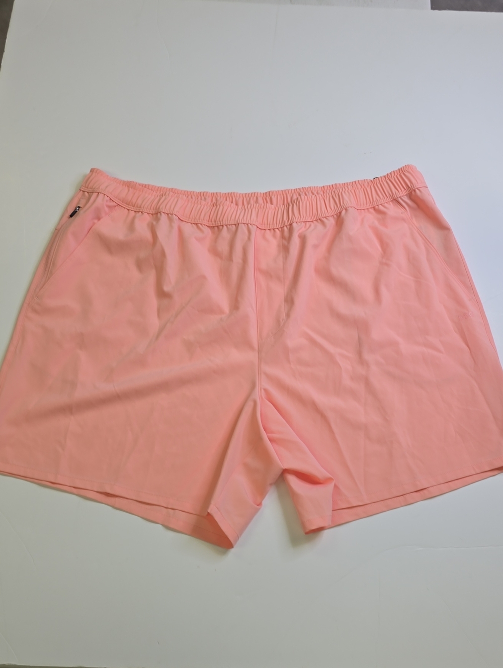 DSG Pink Ray Agility Athletic Shorts with Elastic Waist